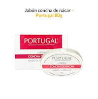 Jabón concha de nácar 80g - Portugal